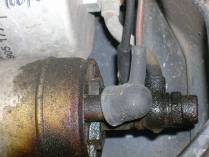 Fuel Leak Closeup